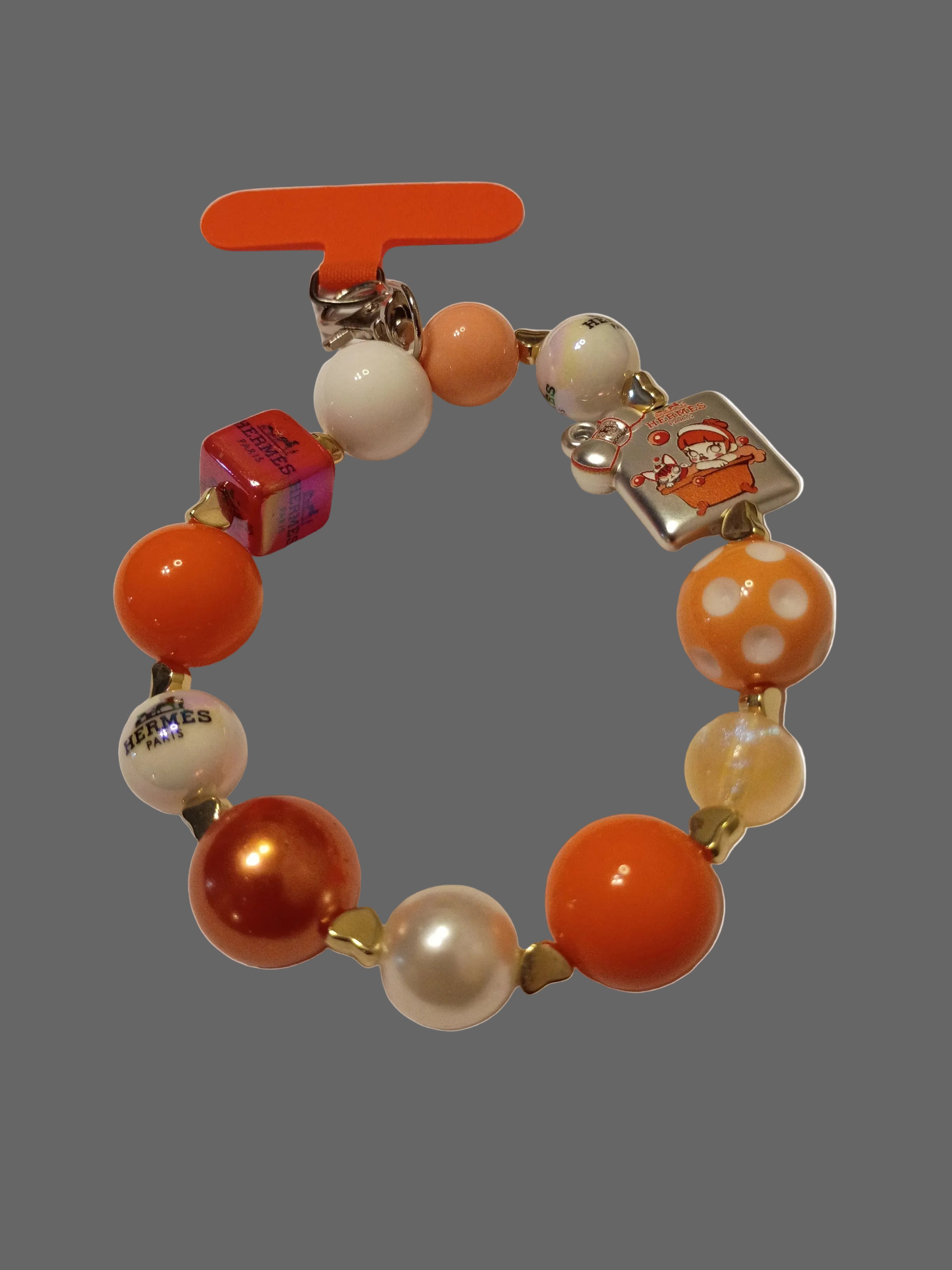 Beaded Phone Charm