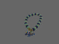 Handmade bracelet with charm