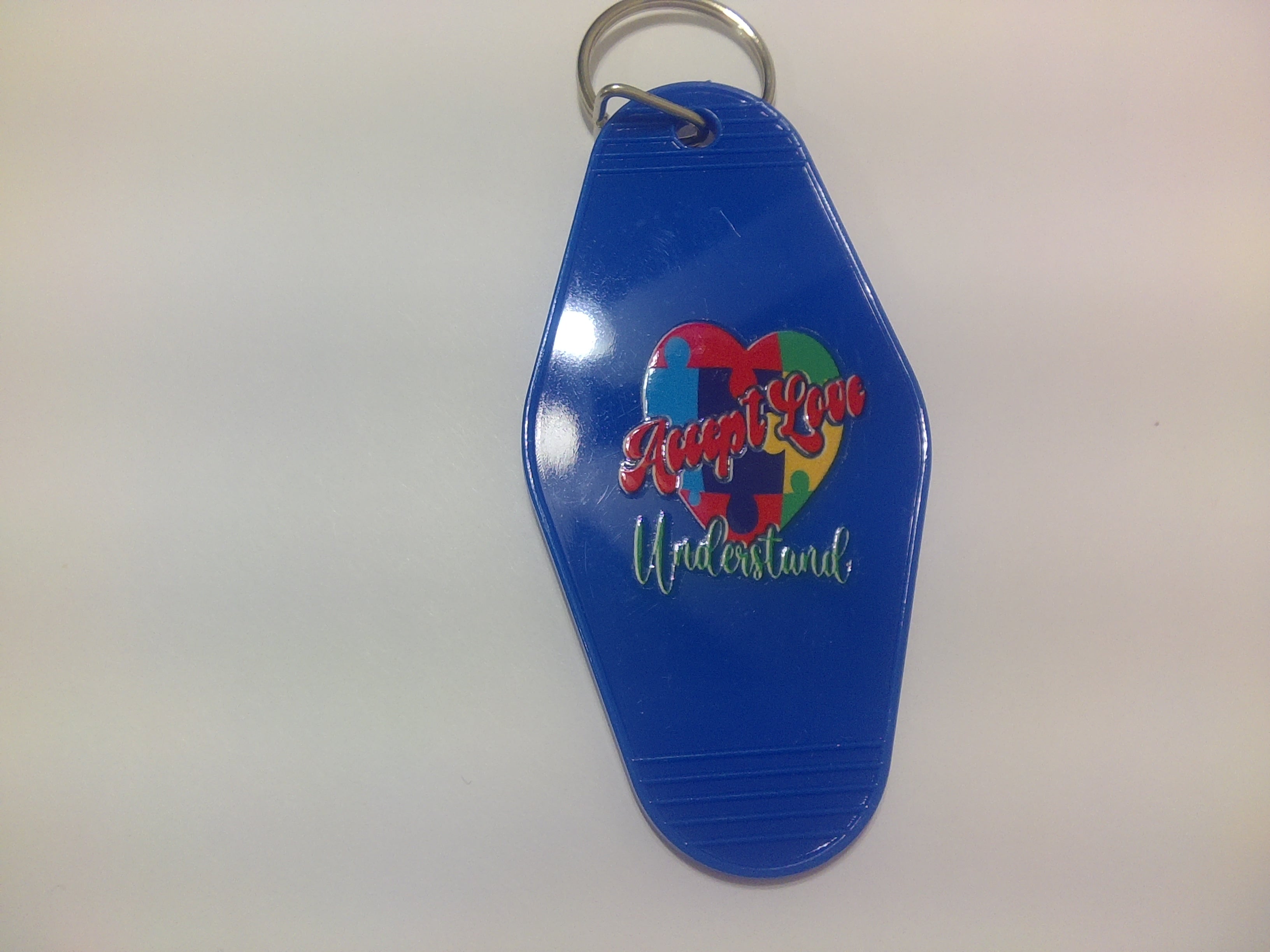 Motel keychain