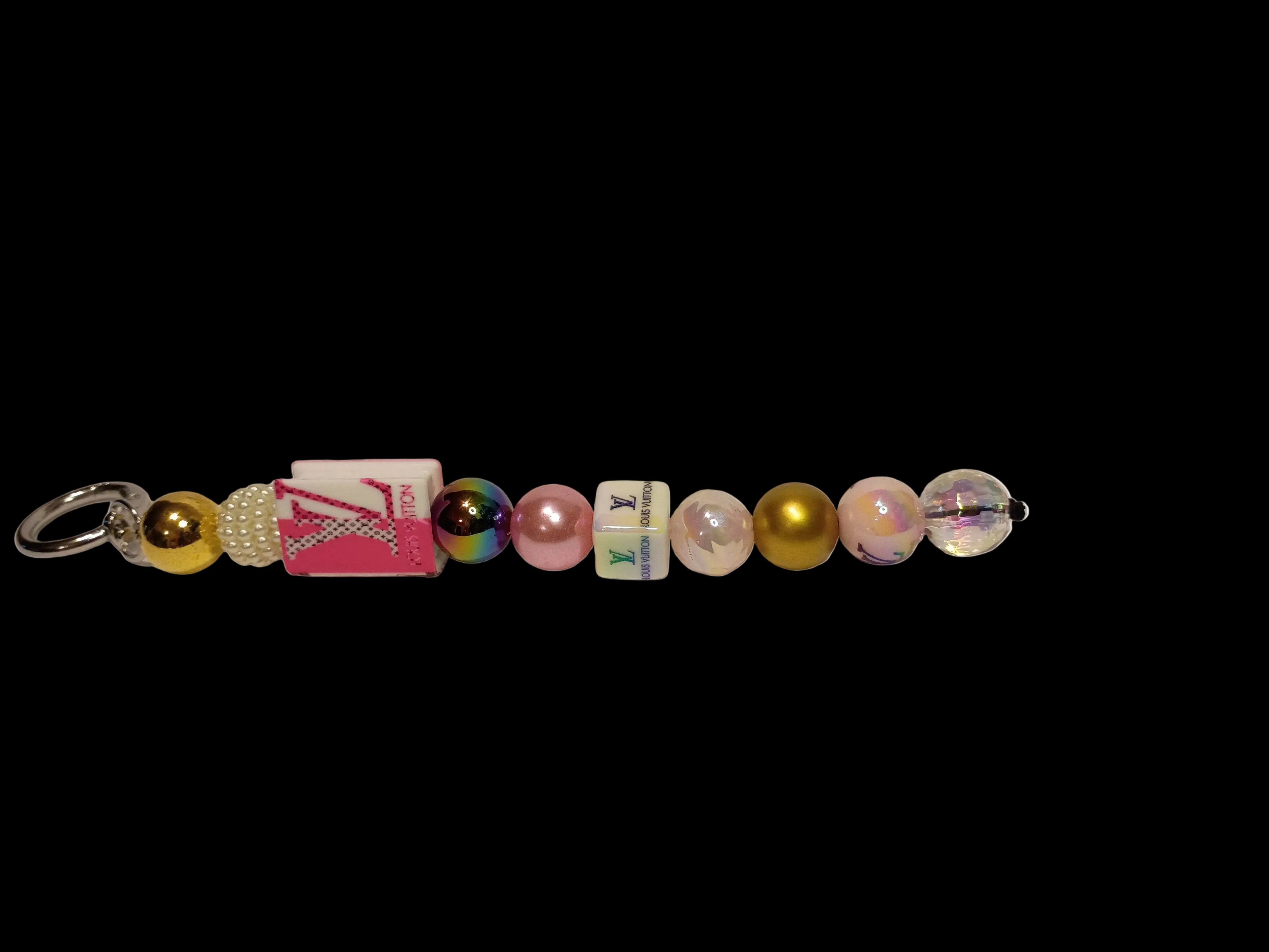 Beaded Bag Charm