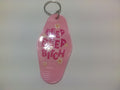 Motel keychain