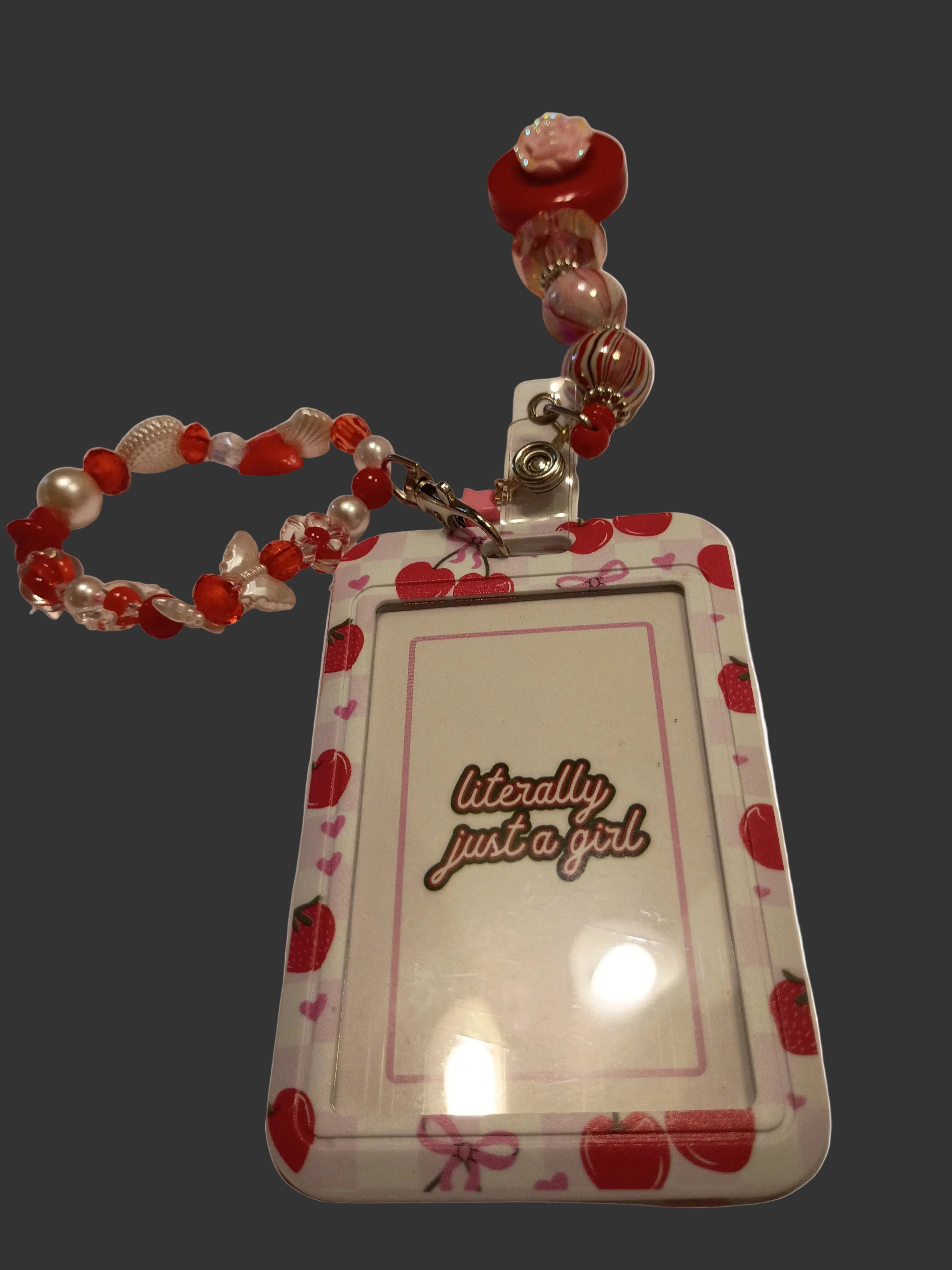 Beaded ID Badge
