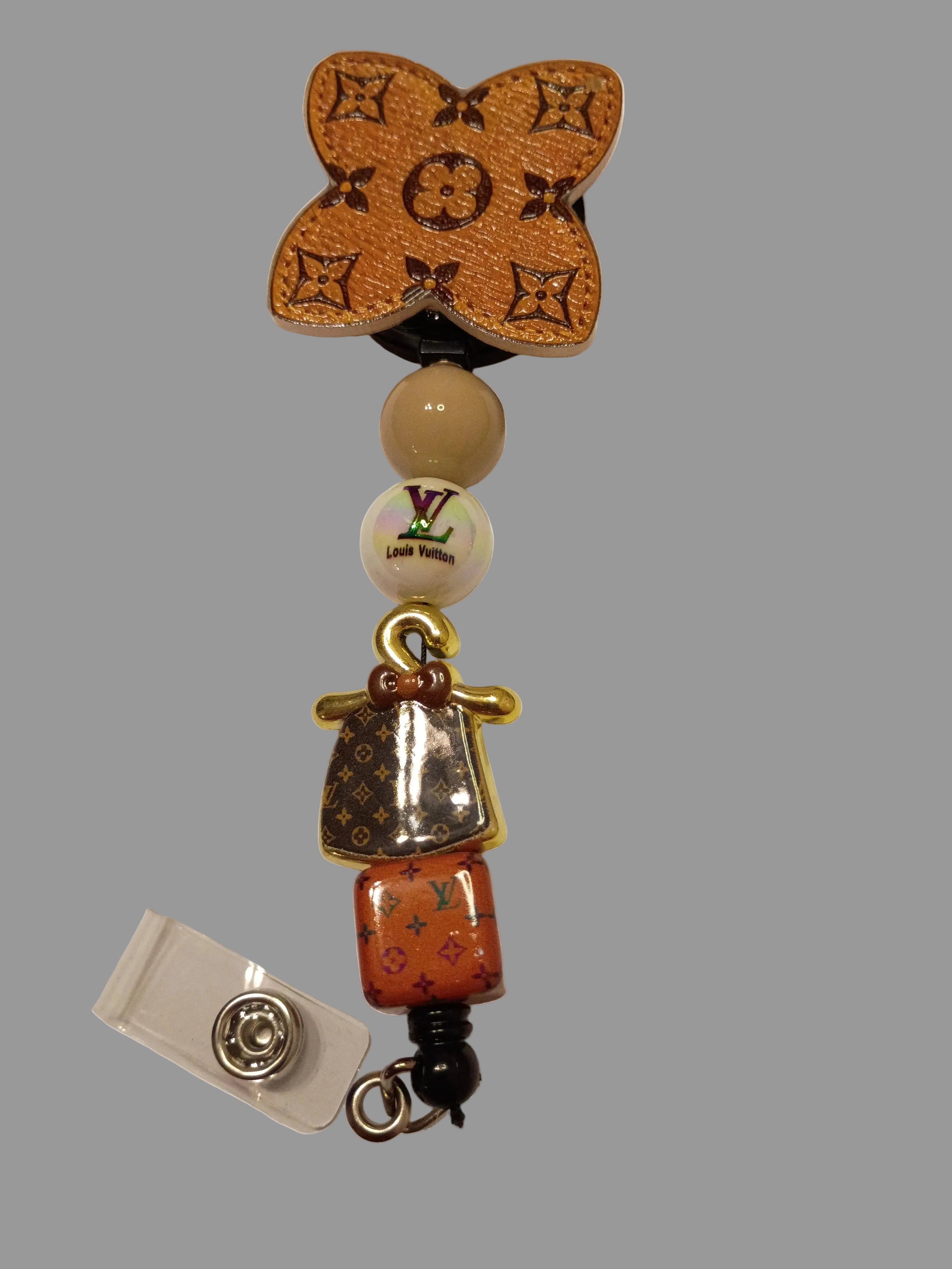 Beaded ID Badge