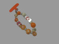 Beaded phone charm