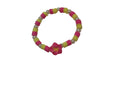 Clay bead bracelet