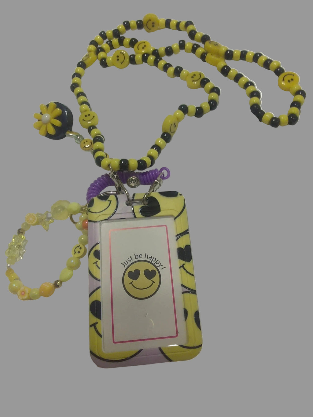 Beaded ID Badge