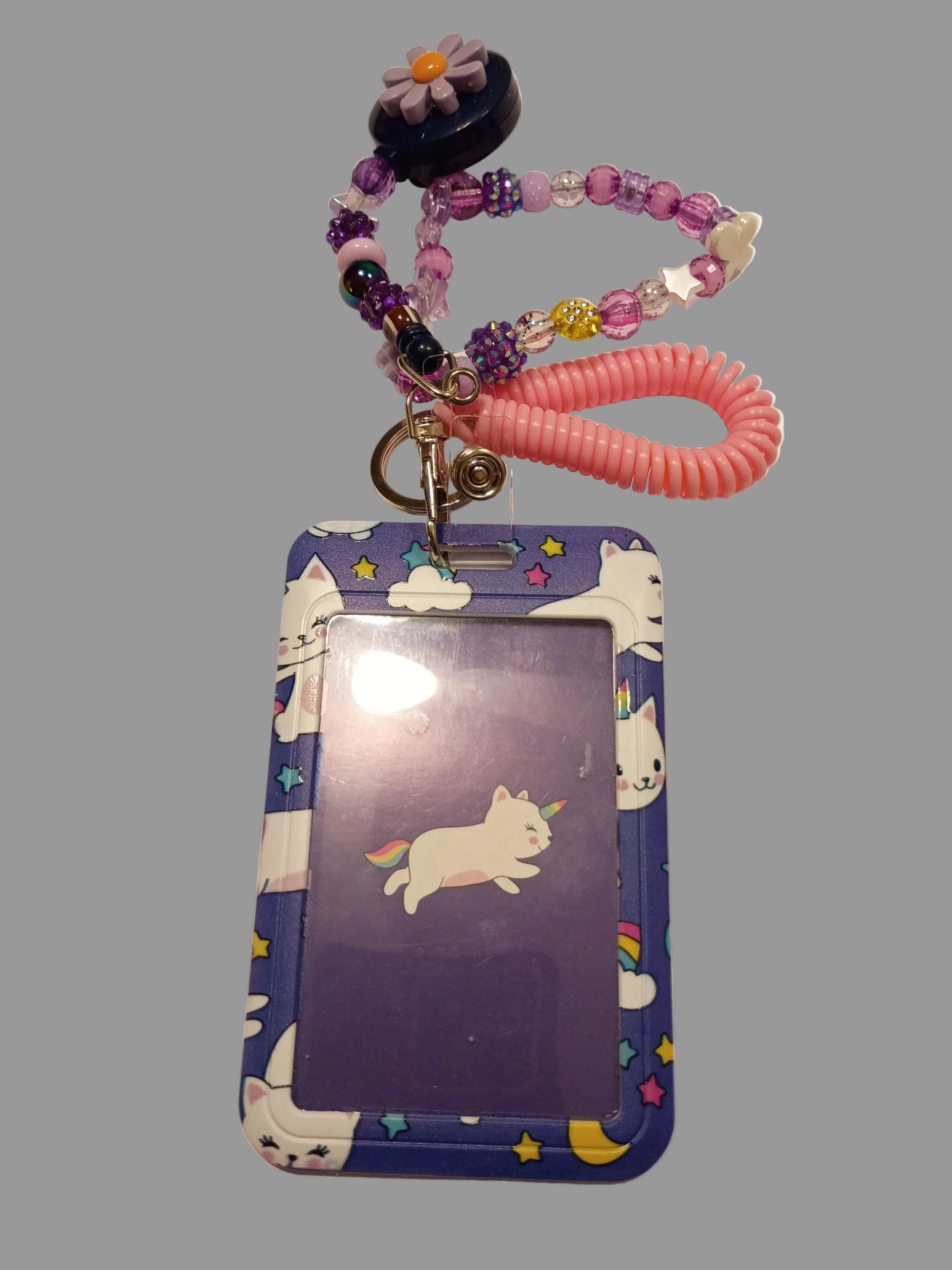 Beaded ID Badge