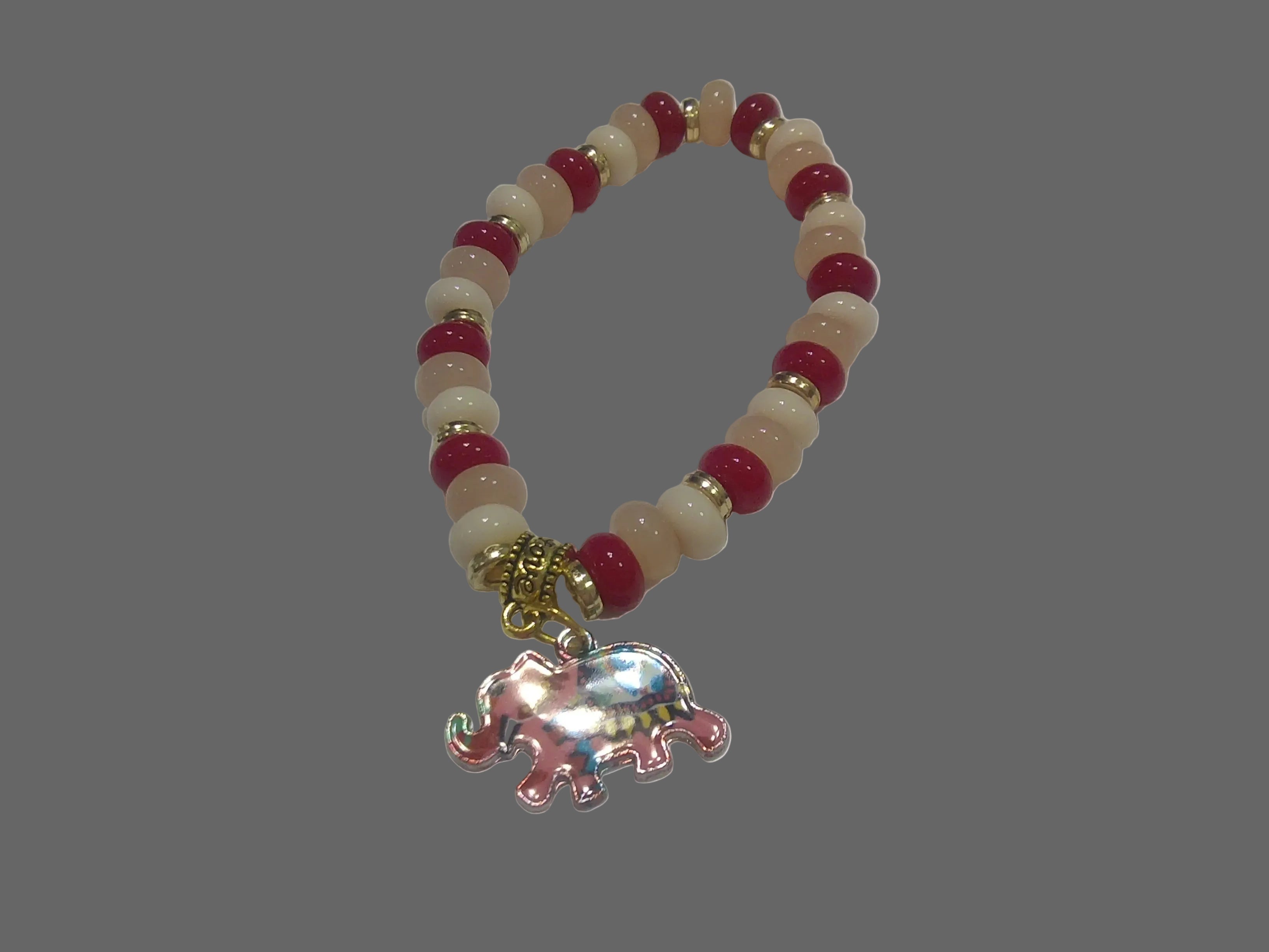 Handmade bracelet with charm