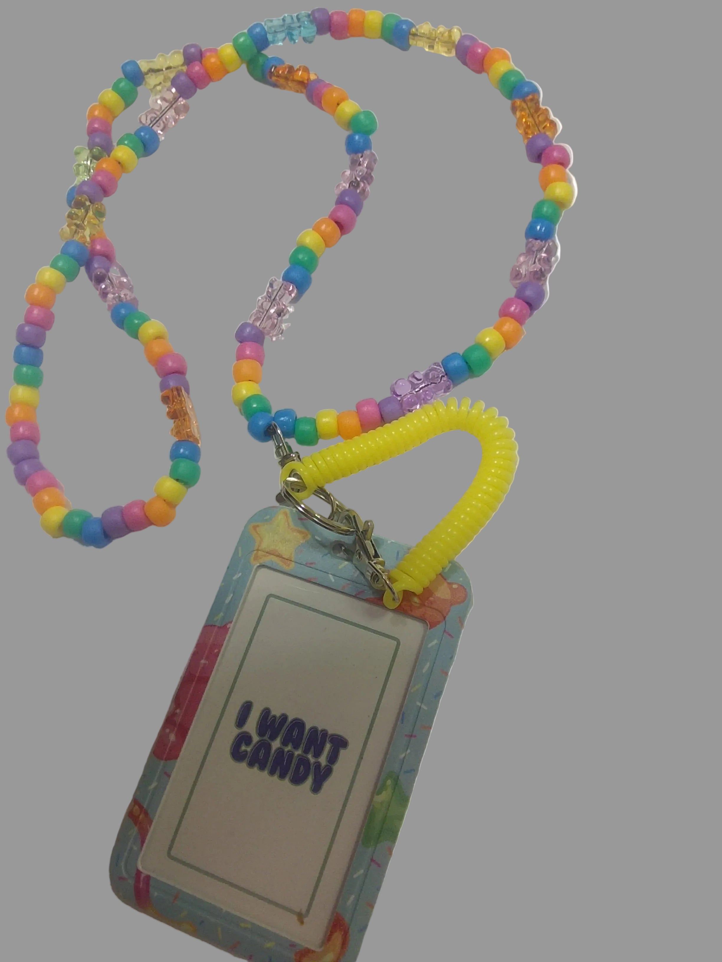 Beaded ID Badge