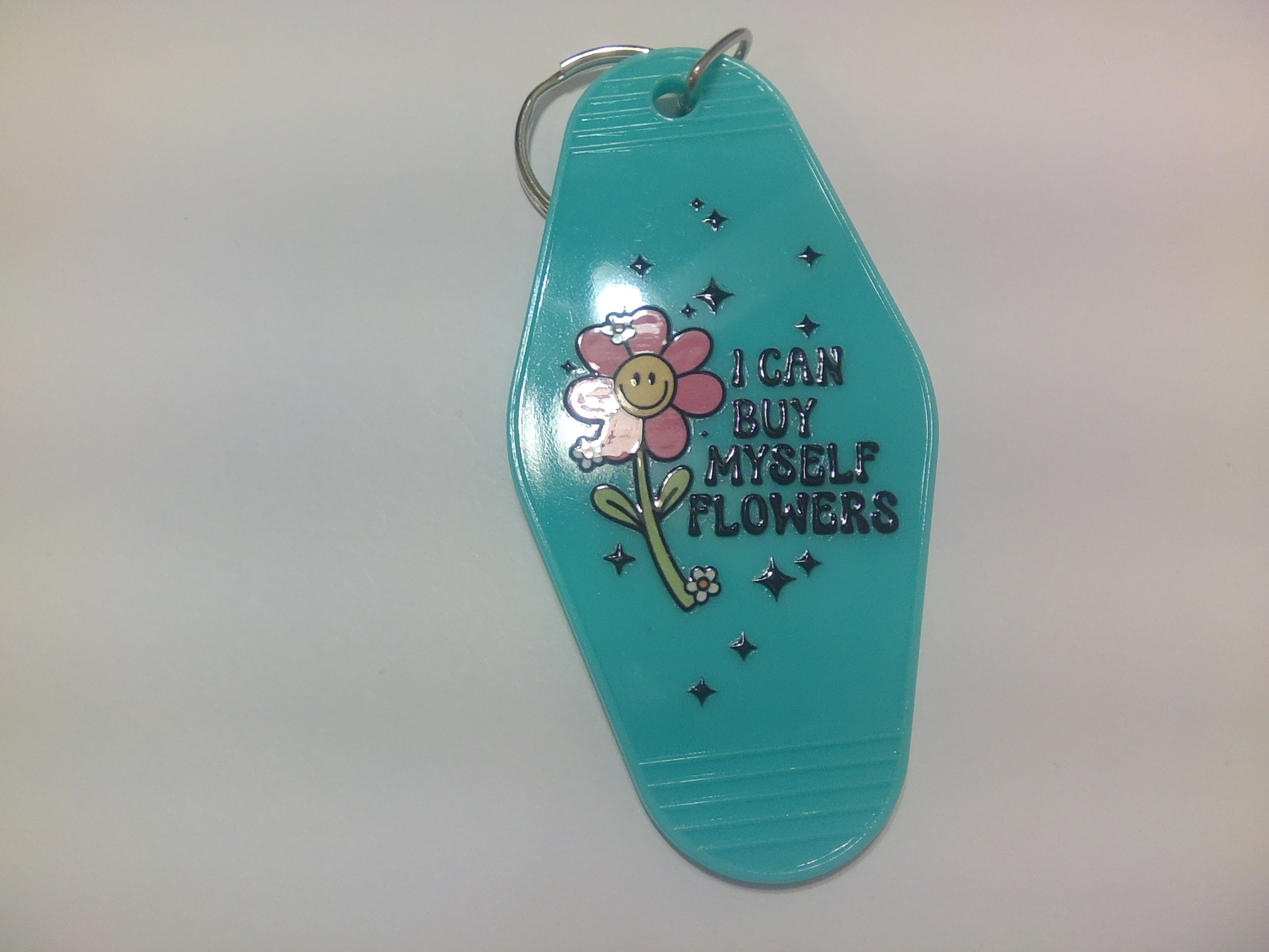 Motel keychain