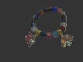 Handmade bracelet with charms
