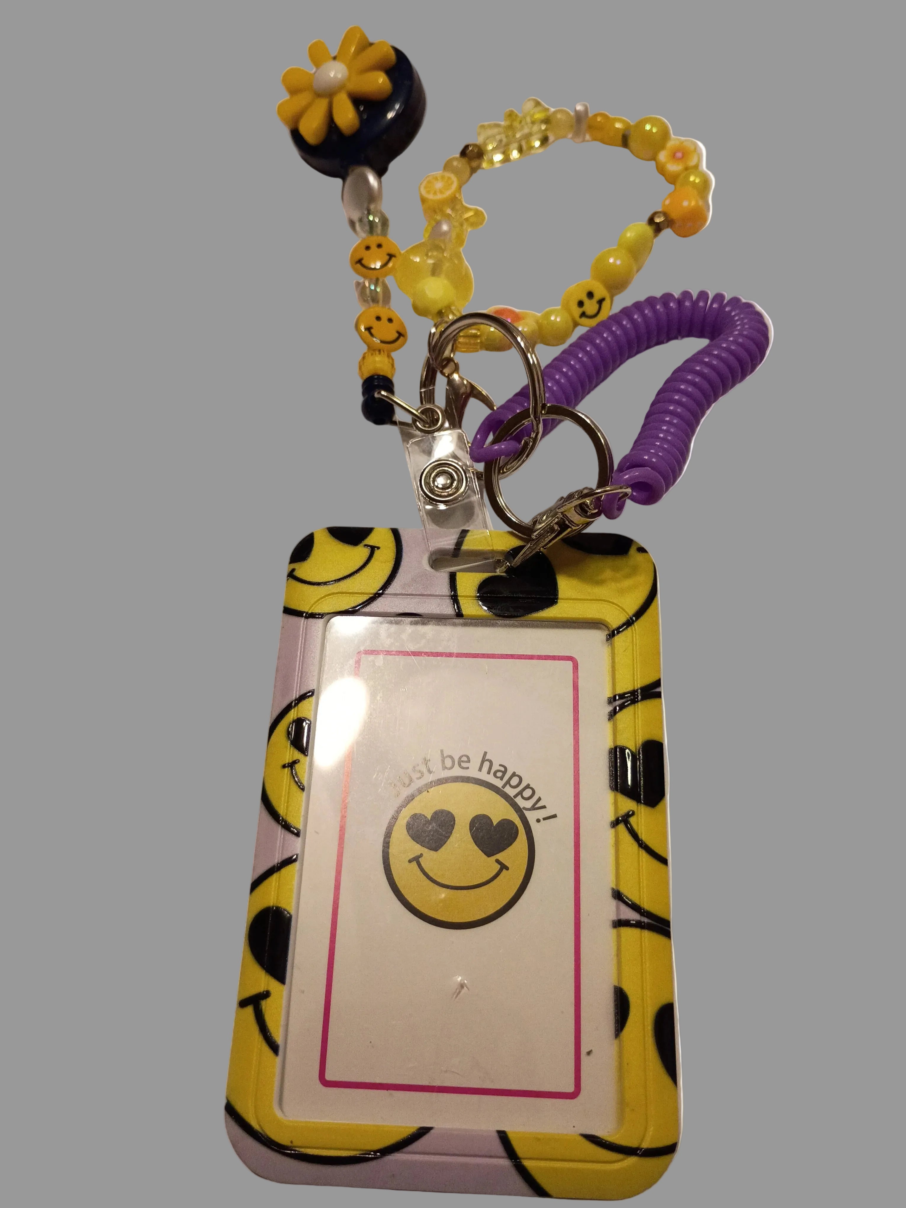 Beaded ID Badge