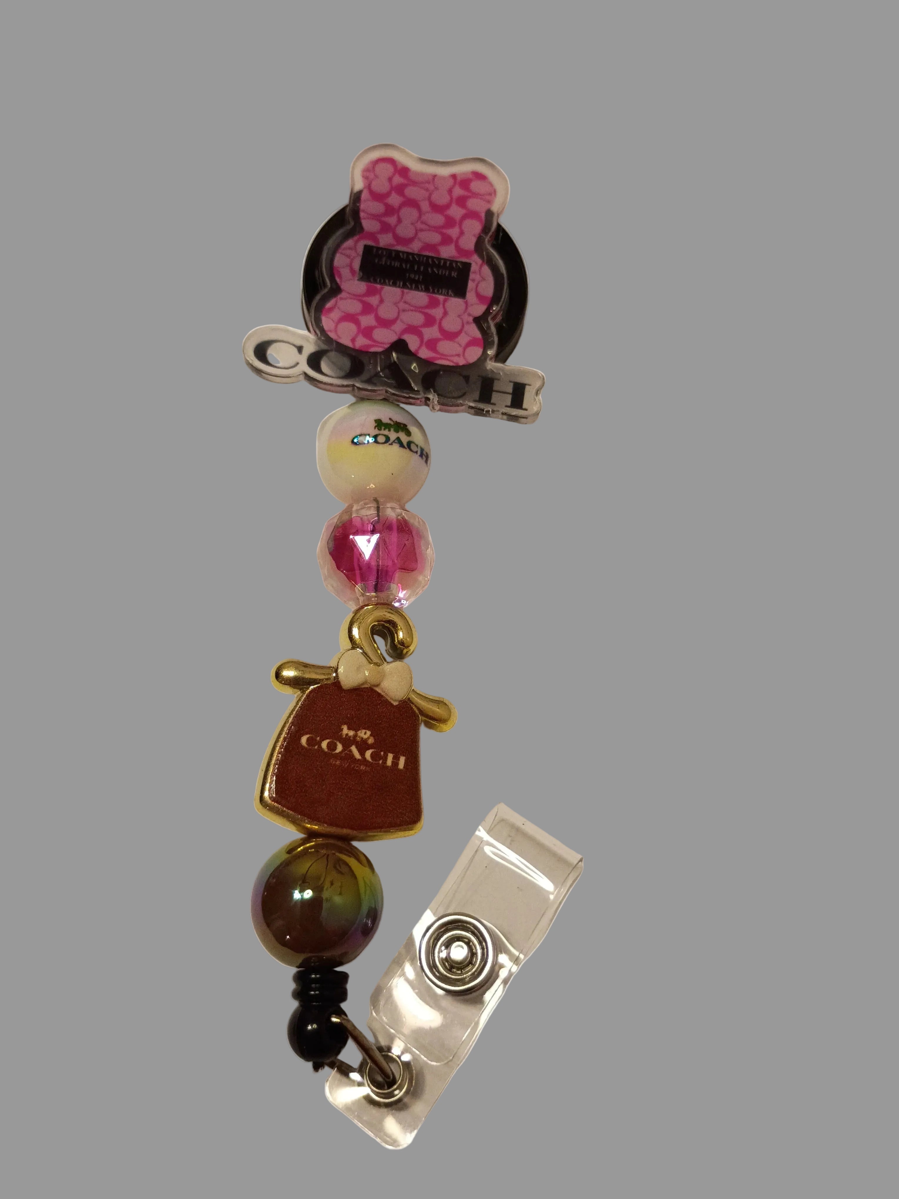 Beaded ID Badge
