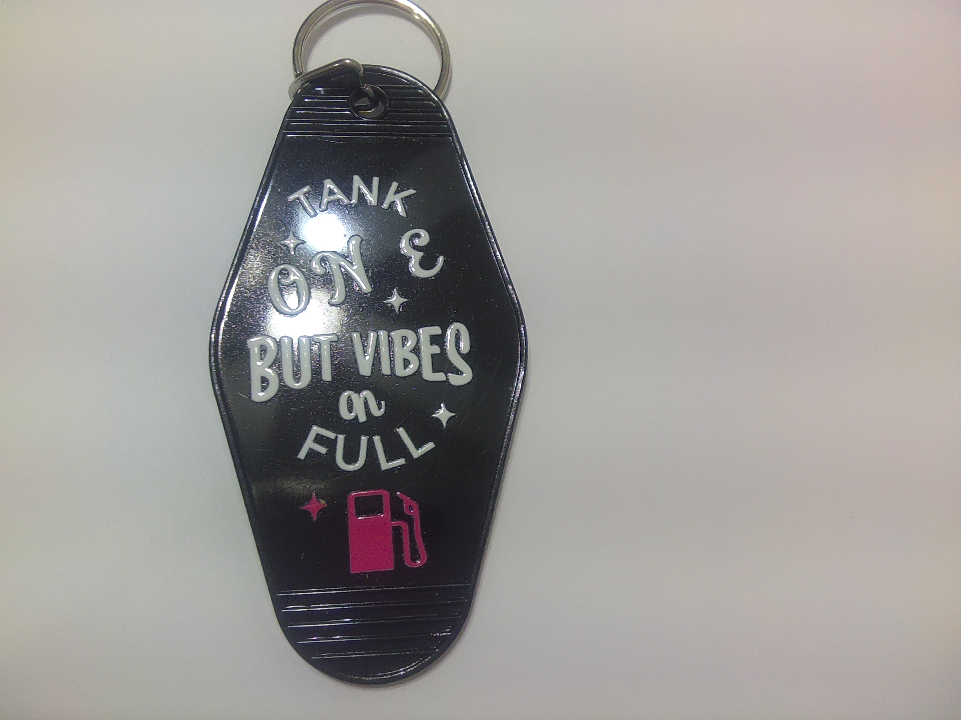 Motel keychain