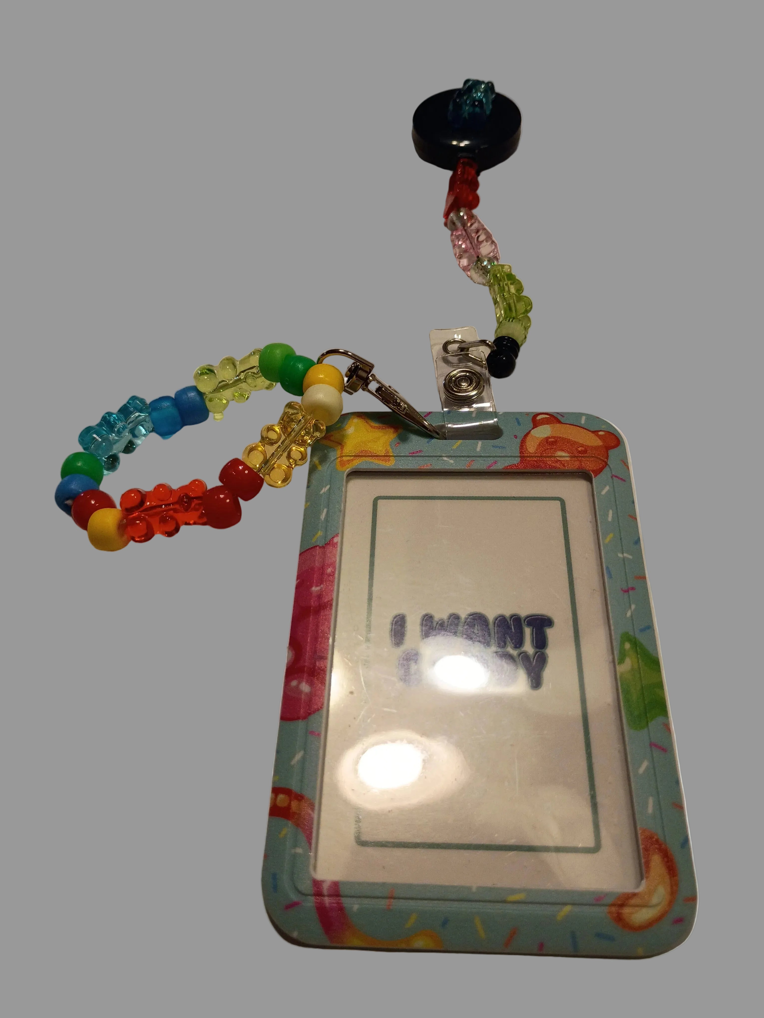 Beaded ID Badge