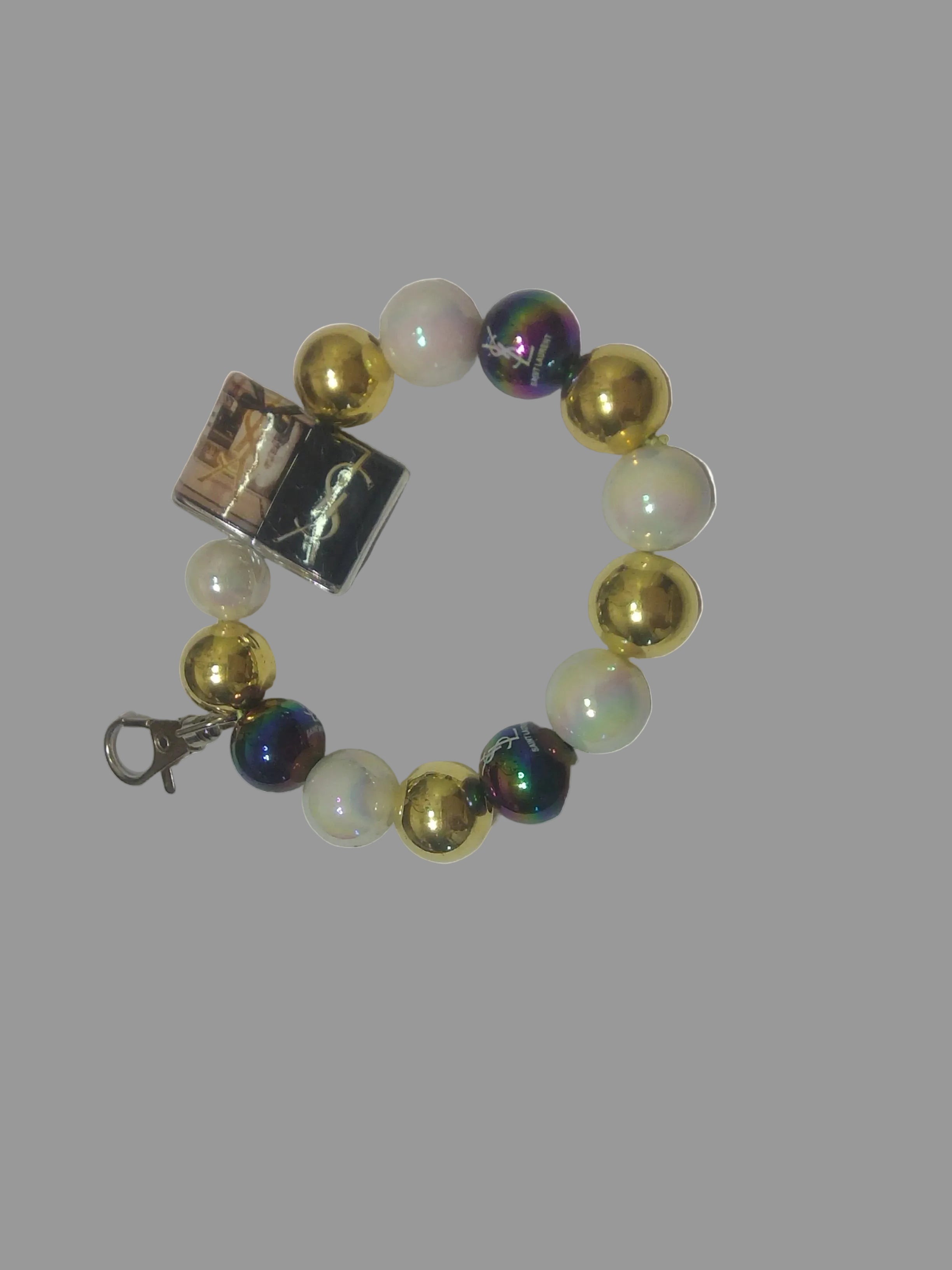Beaded phone charm