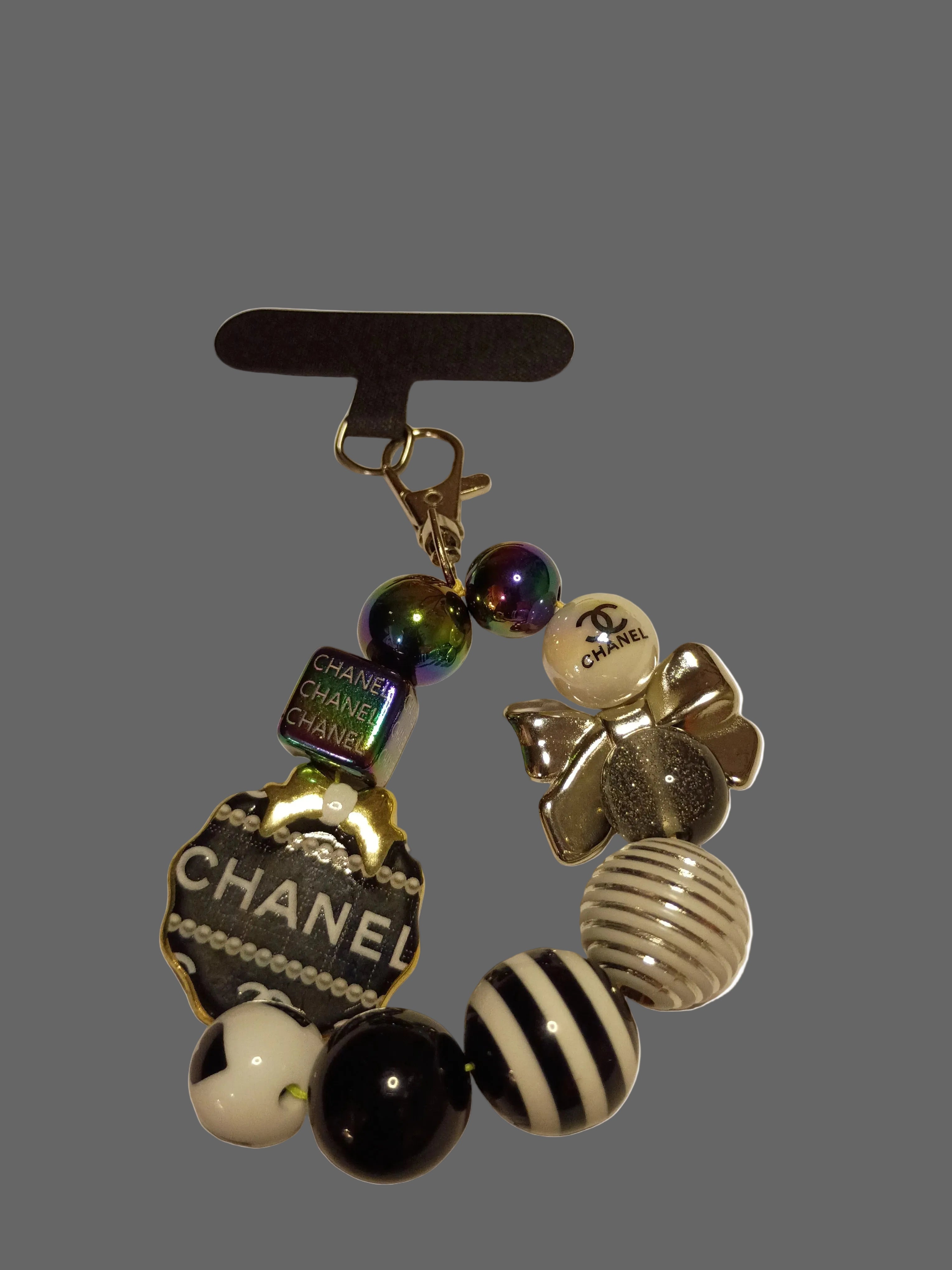 Beaded phone charm