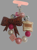 Beaded phone charm