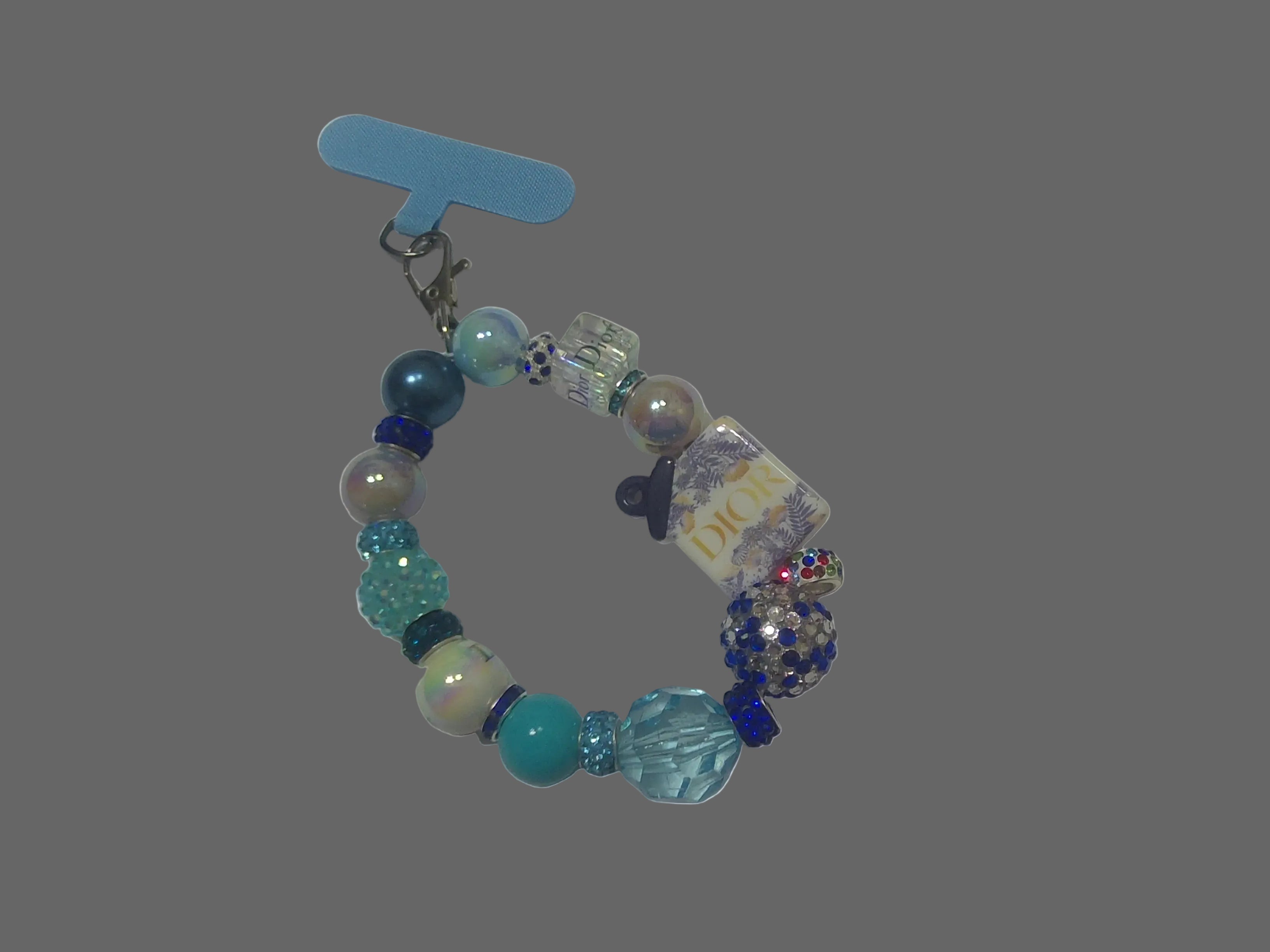 Beaded phone charm