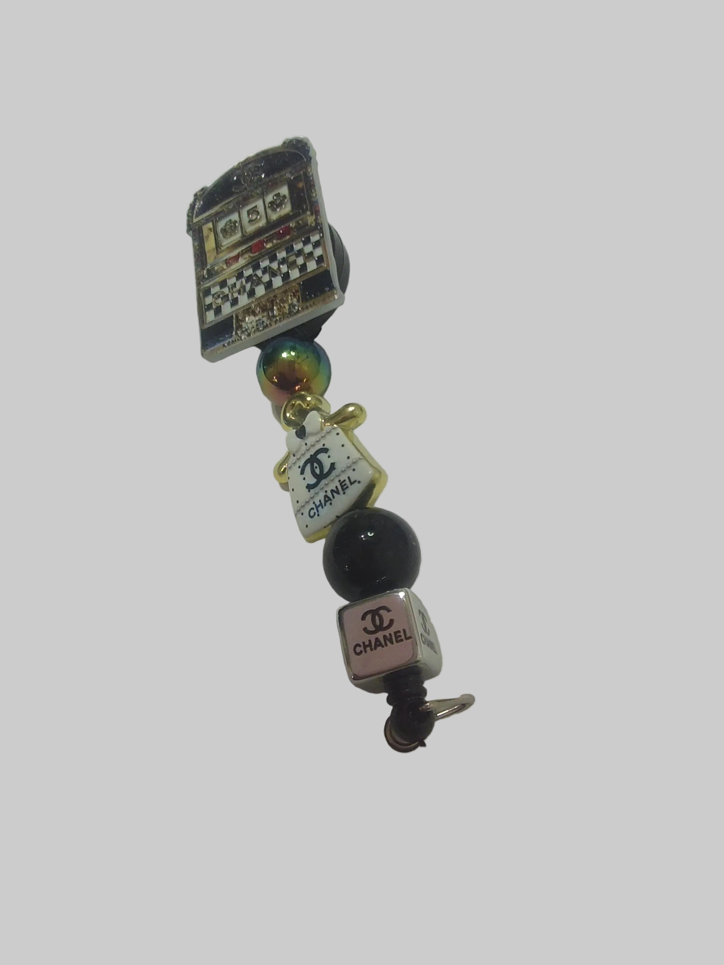 Beaded ID Badge