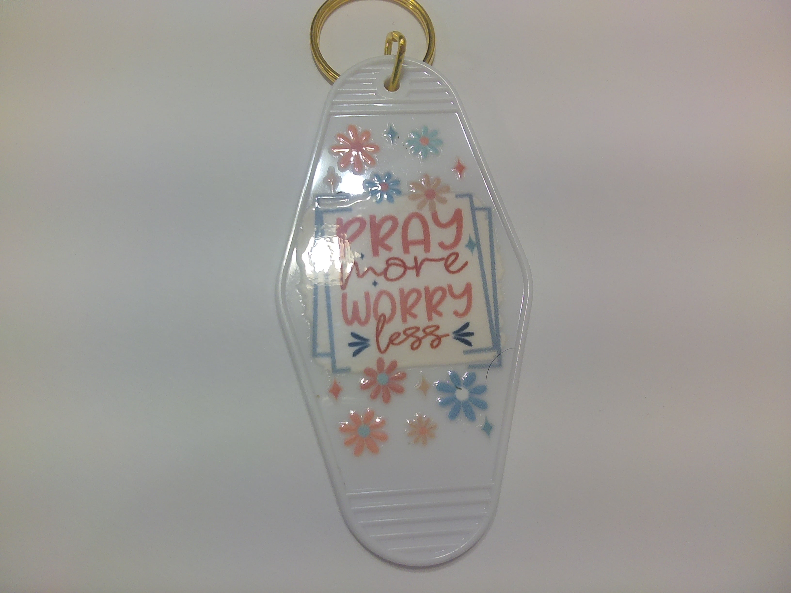 Motel keychain