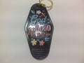 Motel keychain
