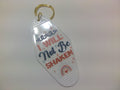 Motel keychain
