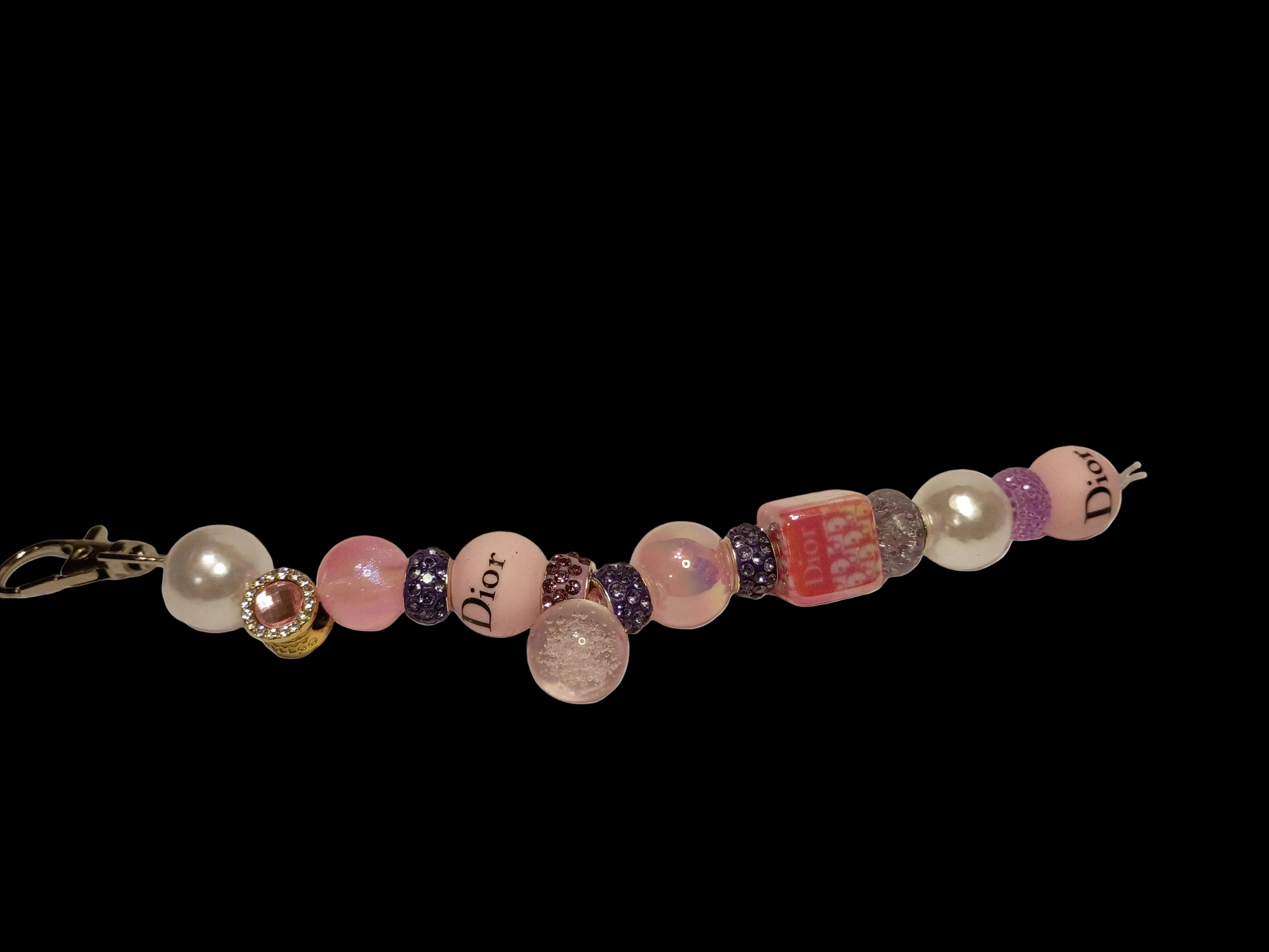 Beaded Bag Charm