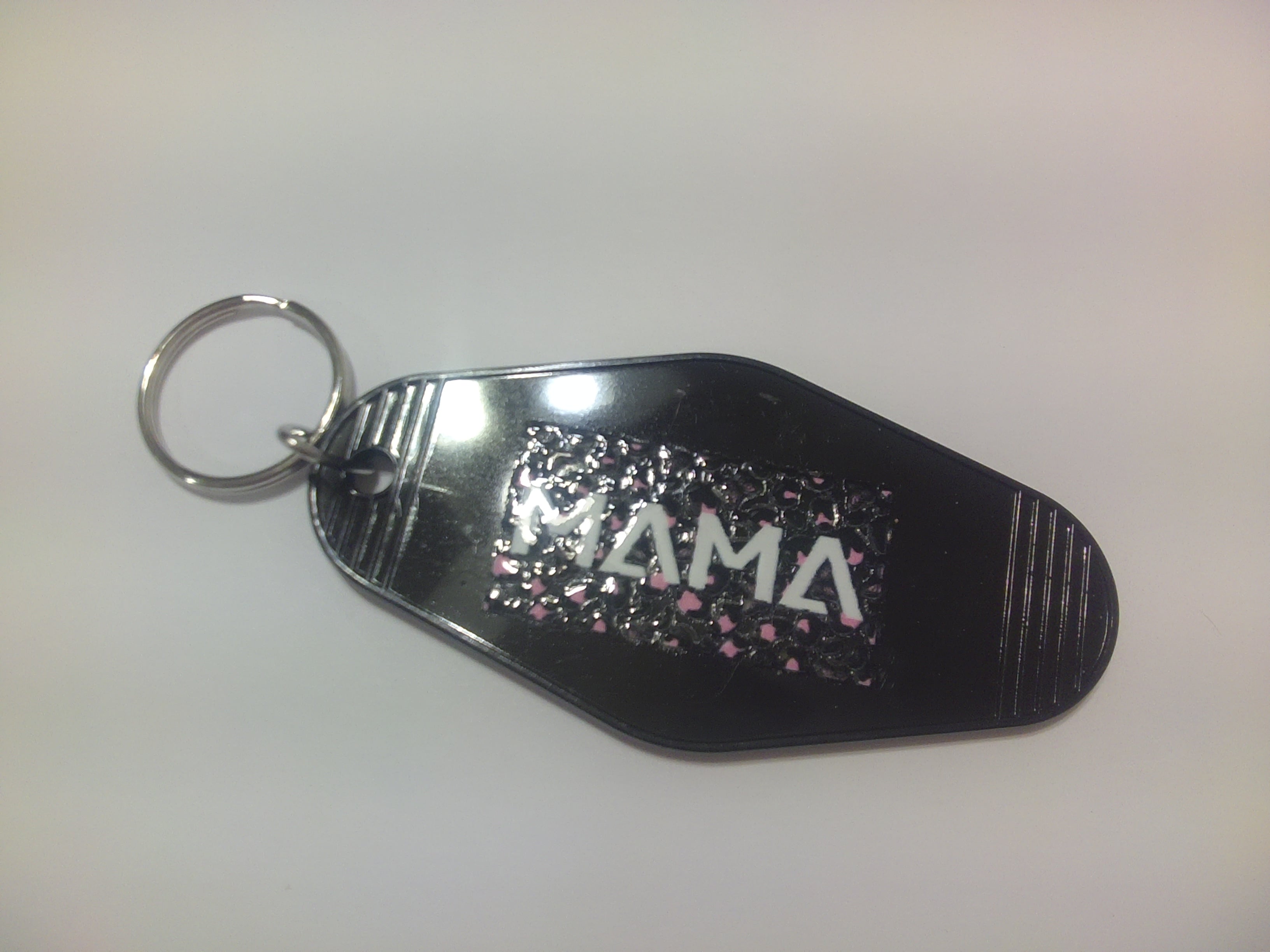 Motel keychain