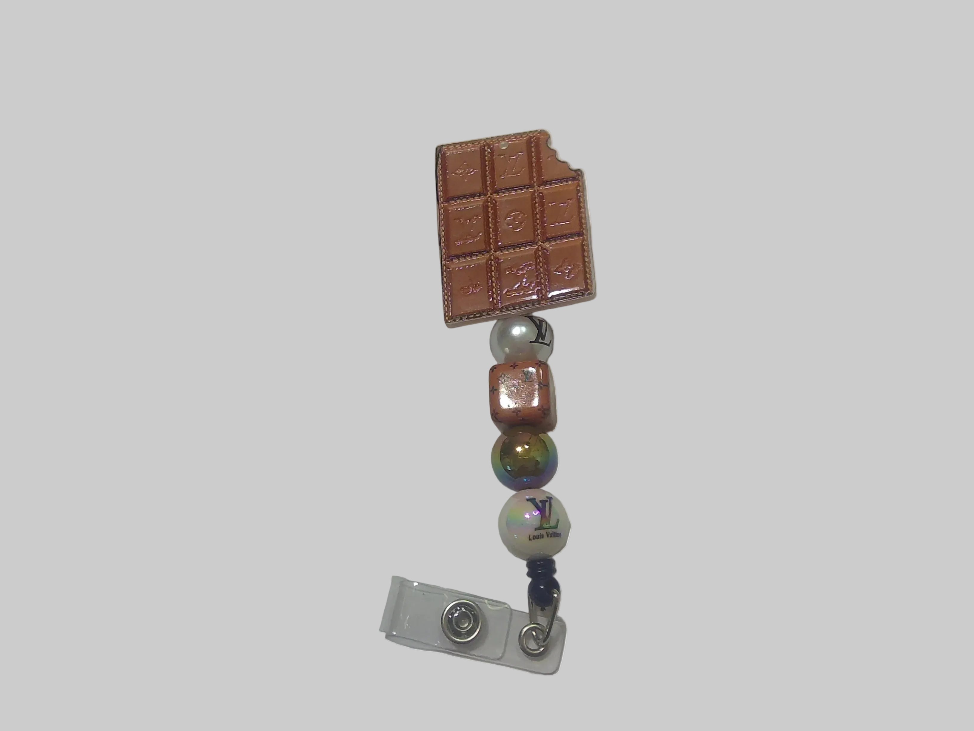 Beaded ID Badge