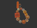 Beaded phone charm
