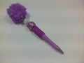 Pom-pom beaded pen