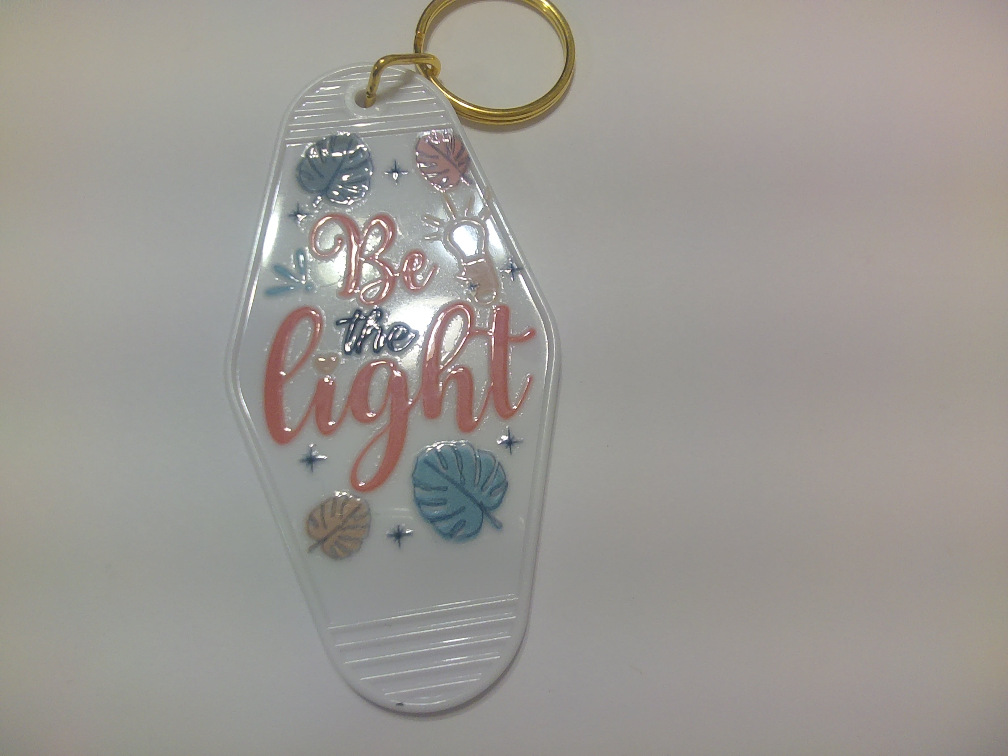 Motel keychain