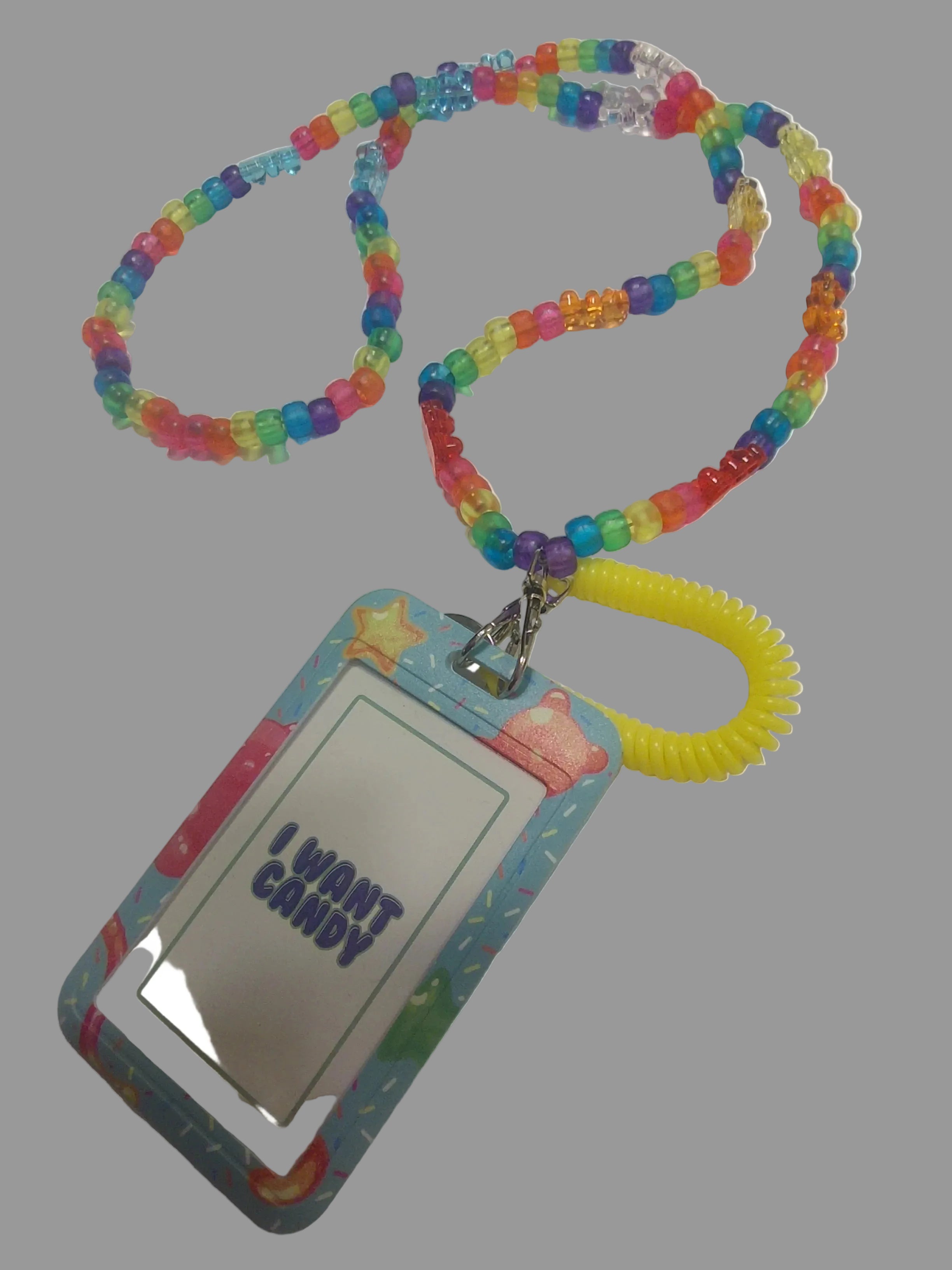 Beaded ID Badge