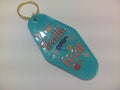 Motel keychain