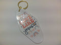 Motel keychain